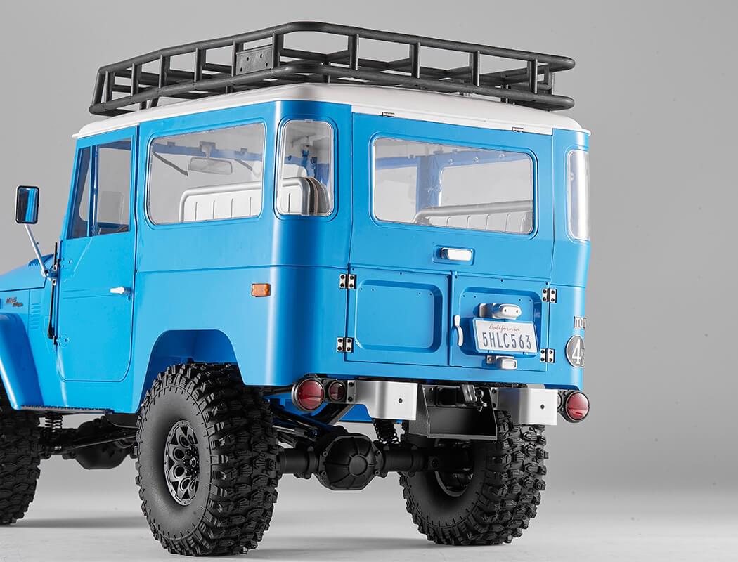 Crawler FMS 1/10 Toyota land Cruiser FJ40 RS bleu - FMS11035RSBU - Breizh Modélisme.