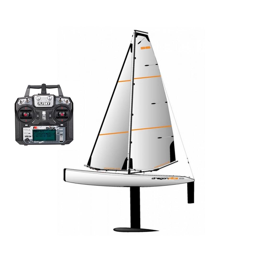 Voilier Joysway Dragon Flite 95 V3 RTR - Joysway 8811V3 - Breizh Modélisme.