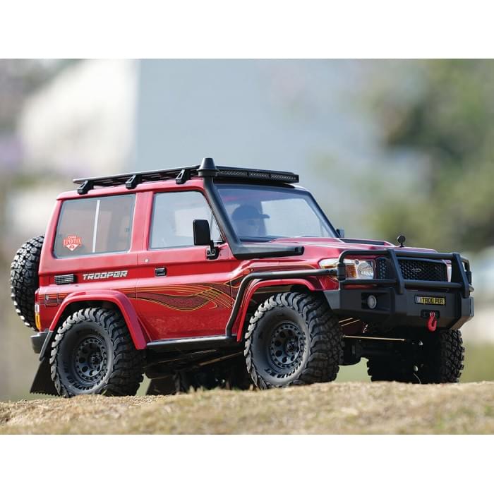 Crawler FTX Outback Trooper 4X4 RTR 1/10 Trail - 5473 rouge - Breizh Modélisme.
