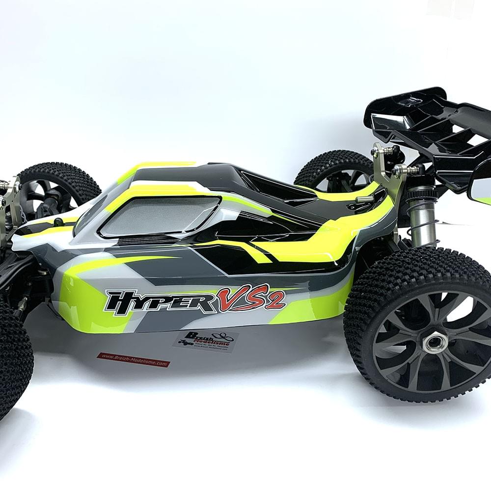 HOBAO Hyper VS2 150A Buggy Brushless 1/8 RTR 6s - HB-VS2E-C150Y - Breizh Modélisme.