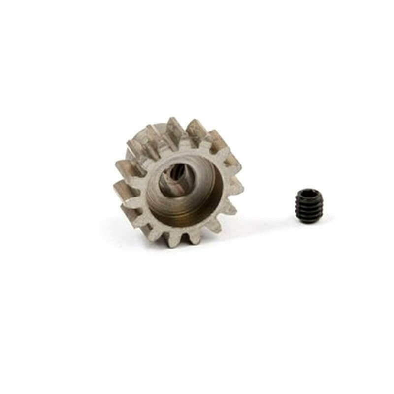 Pignon moteur Acier module M1.0 15T diamètre 5mm voiture 1/8 - Breizh Modélisme.