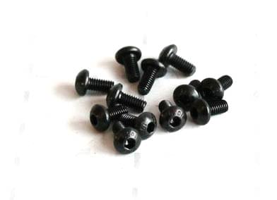 Lot de 12 vis M3x6 - DF Model 7561 / Pour Voiture DF Model Destructor 1/8 - Breizh Modélisme.