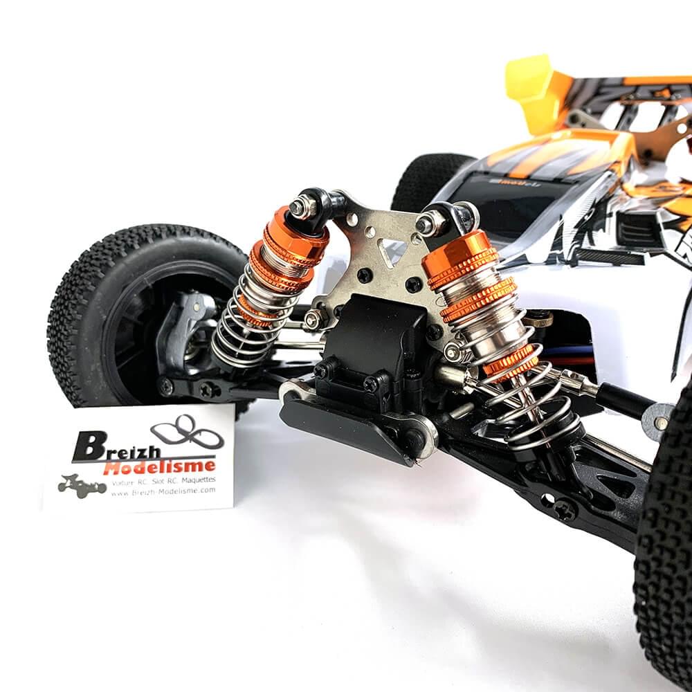 DF Models Buggy RC Z06 Evolution V2 RTR 1/14 - 60km/h 4WD - 3123 / Wltoys 144001 - Breizh Modélisme.