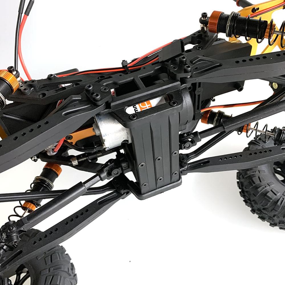 DF Models Crawler 1/10 RTR avec leds et Treuil, Kanyon DF-4J 4WD - 3118 - Breizh Modélisme.