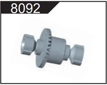 Différentiel avant ou arrière - DF Models 8092