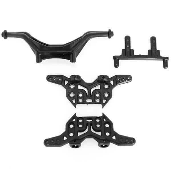 Kit support carrosserie et support amortisseur - Funtek DT12/003 - Breizh Modélisme.