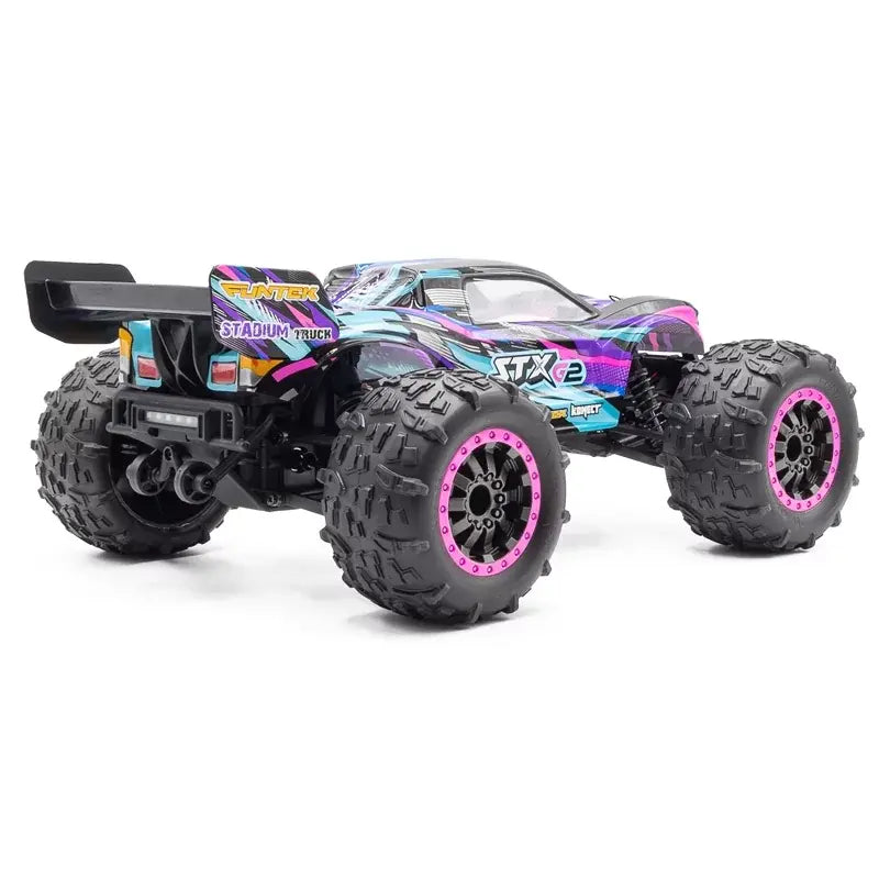 Voiture radiocommandée Funtek STX G2 violet 4wd 1/12 XL