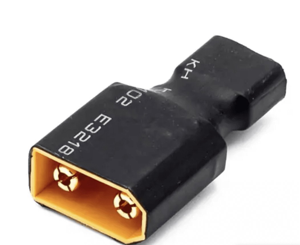 Adaptateur DEAN Femelle vers XT90 Mâle - KN-130012 - Breizh Modélisme.