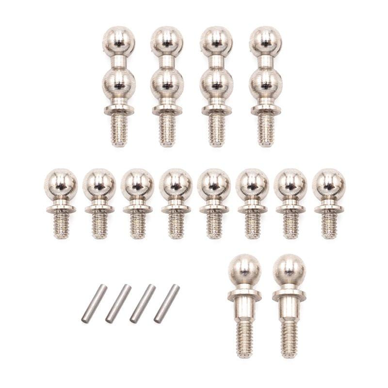 Clavettes et boules de chappe Hobbytech CRX18 - CRX18-023 - Breizh Modélisme.