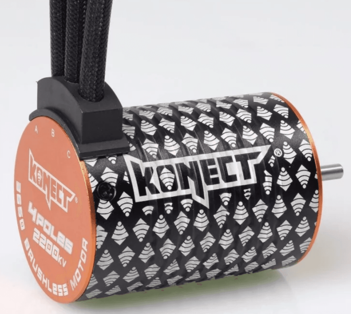 Combo brushless 60Amp WP + moteur 4P 3650SL 2200Kv - KN-COMBO-D1 - Breizh Modélisme.