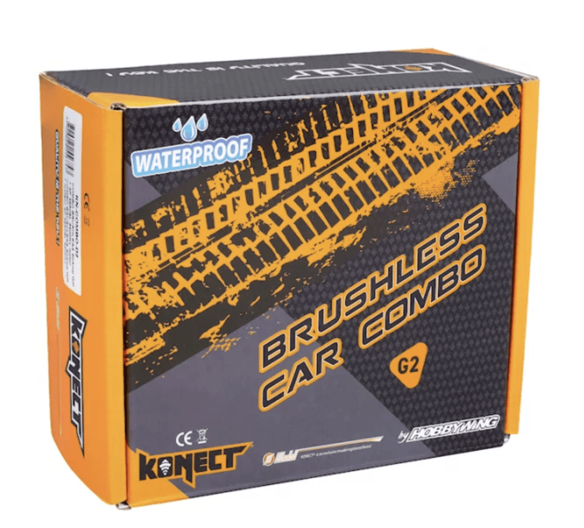 Combo brushless 60Amp WP + moteur 4P 3650SL 3800Kv - KN-COMBO-D3 - Breizh Modélisme.