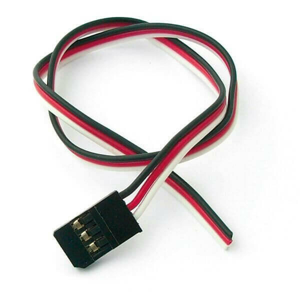 Cordon servo Male Futaba & JR - 30cm - 130451 - Breizh Modélisme.