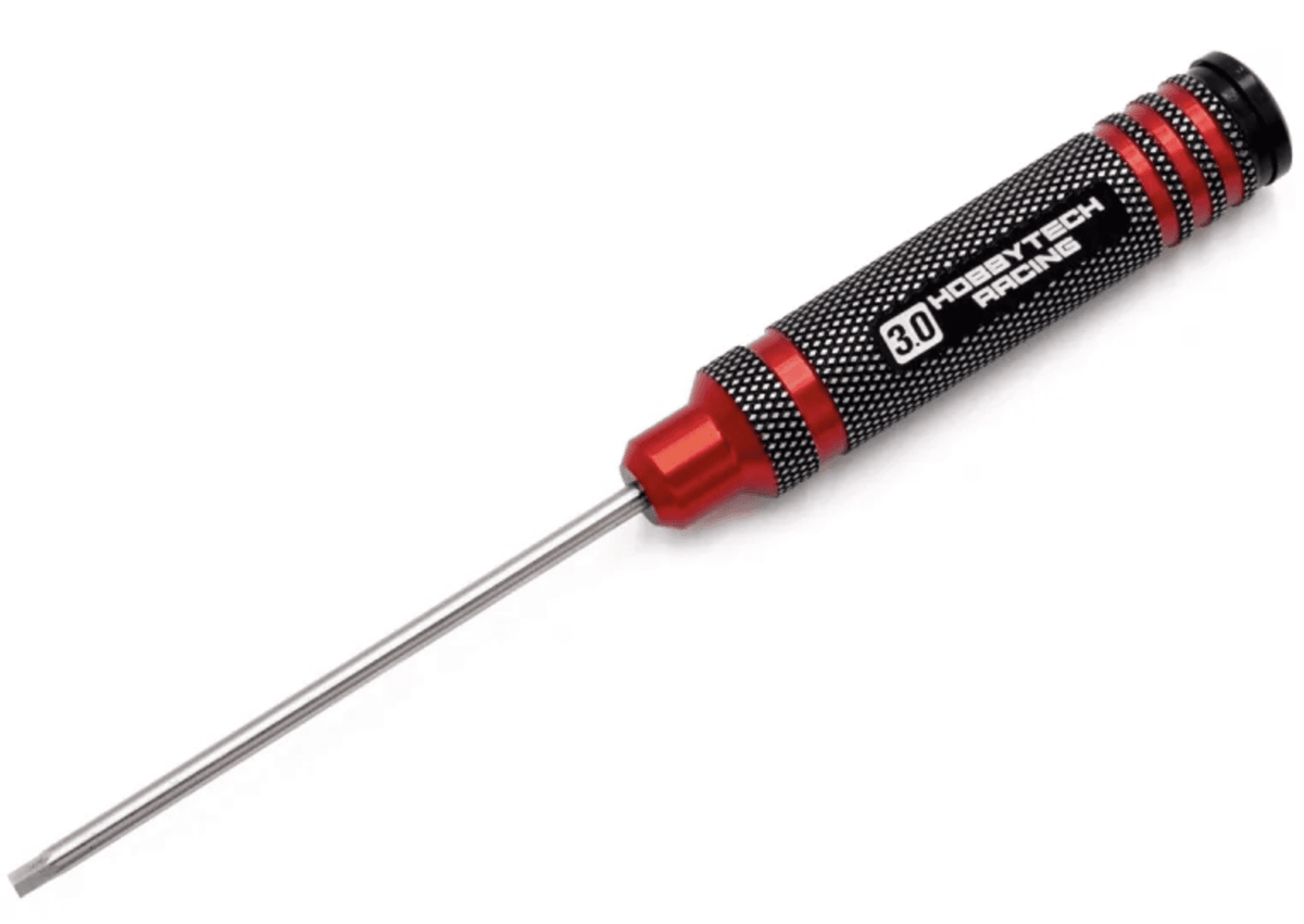 Kit de 4 tournevis Rouge et Noir Allen 1.5/2/2.5/3mm - HTR-411 - Breizh Modélisme.