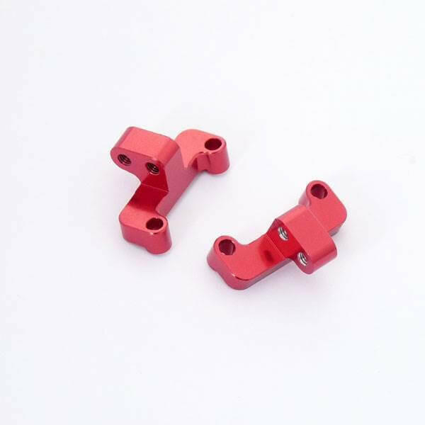 Support de tirant arrière en aluminium droite et gauche - Hobbytech REV-OP11 - Breizh Modélisme.
