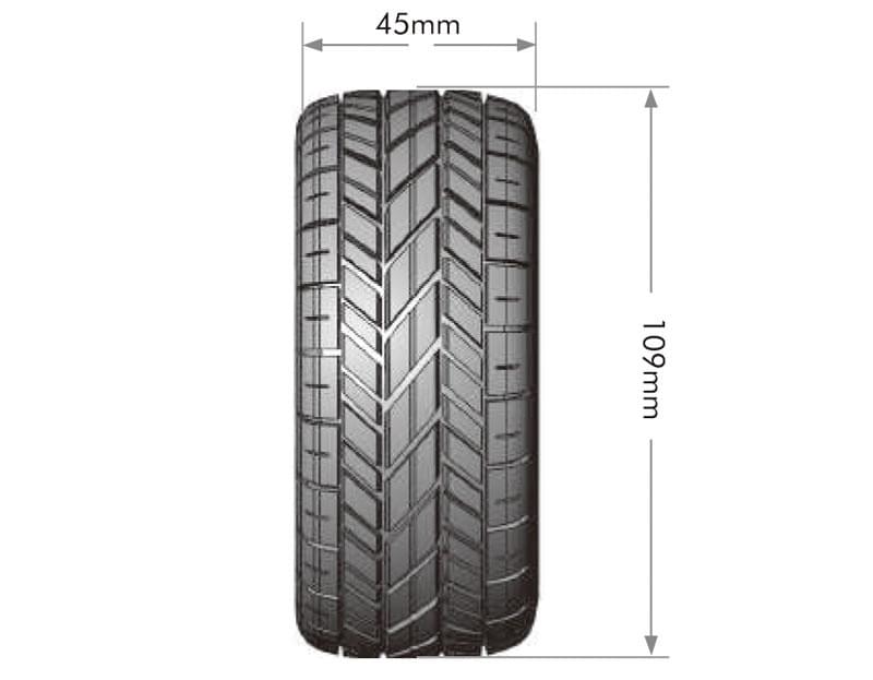 2 Pneus et roues SC-Rocket M soft 1/10 Short-Course (Hex amovible 4pcs) - LT3228SB - Breizh Modélisme.