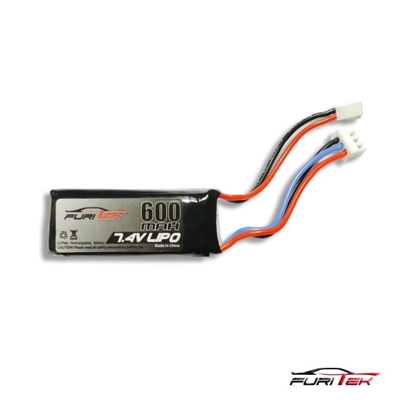 Batterie lipo 2S 7,4V 600mAh pour FX118 - FUR2363 - Breizh Modélisme.