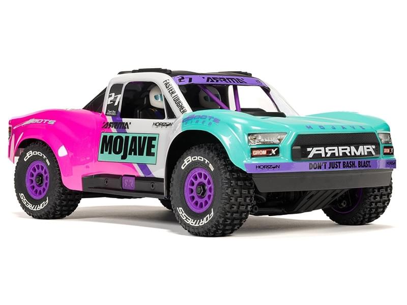 Arrma Mojave GROM 223S BLX 1/14 brushless 4X4 Teal - Breizh Modélisme.