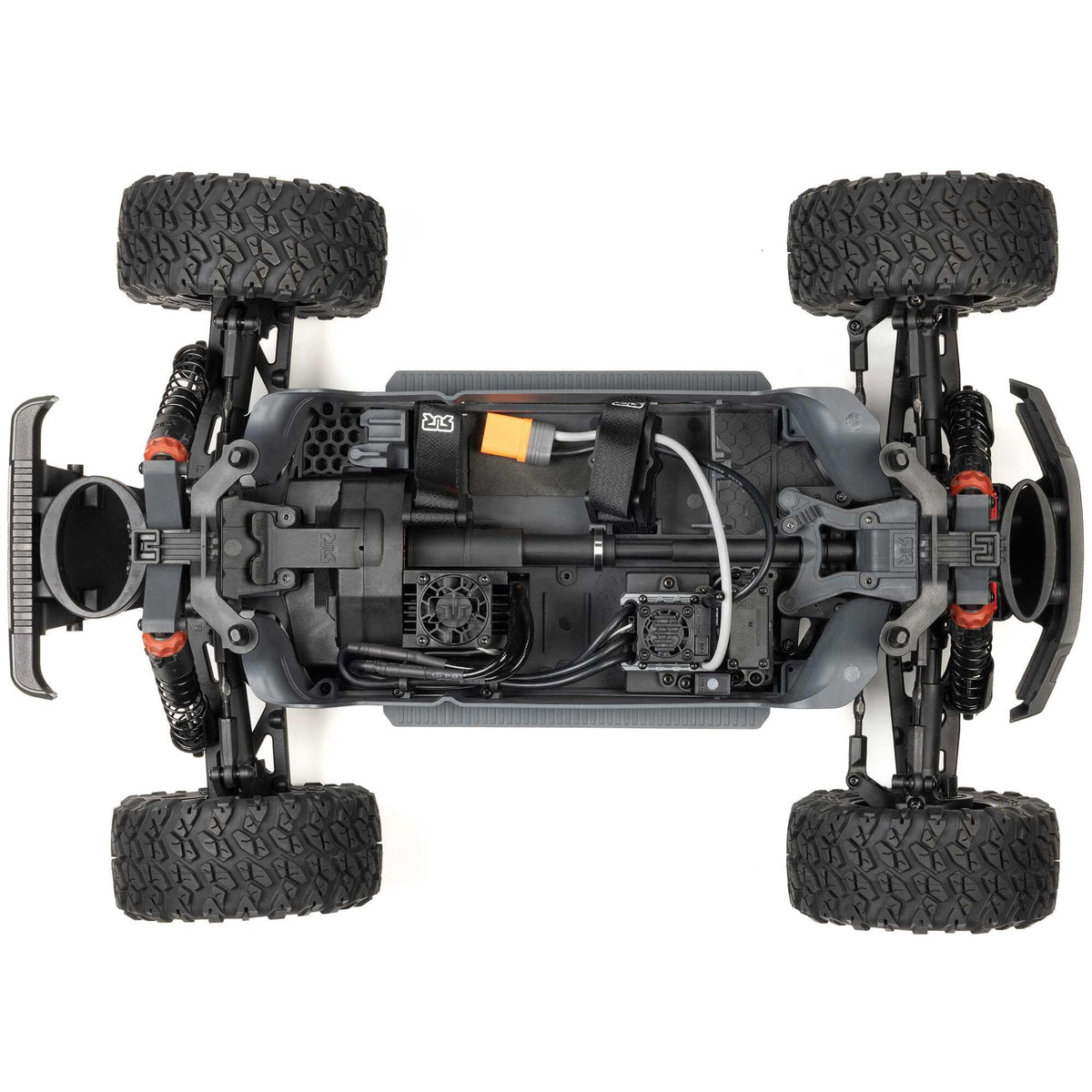 Arrma Monster Truck 1/10 BIG ROCK 223S DSC brushless 4X4 RTR bleu - ARA4312V4T3 - Breizh Modélisme.