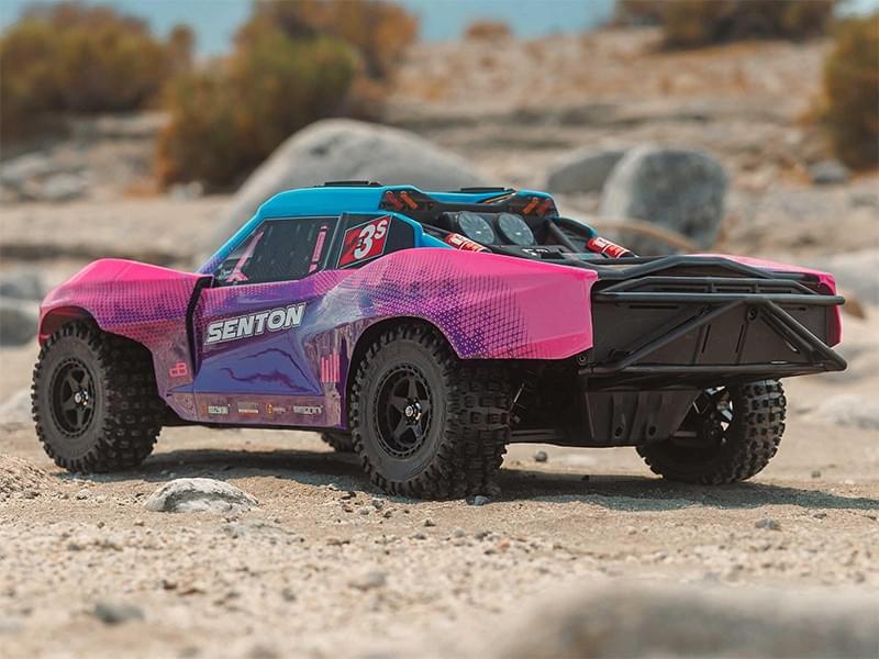 Arrma Senton 1/10 V4 223S BLX Brushless 4X4 bleu - ARA4303V4T3 - Breizh Modélisme.