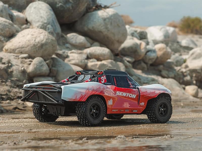 Arrma Senton 1/10 V4 223S BLX Brushless 4X4 rouge - ARA4303V4T2 - Breizh Modélisme.
