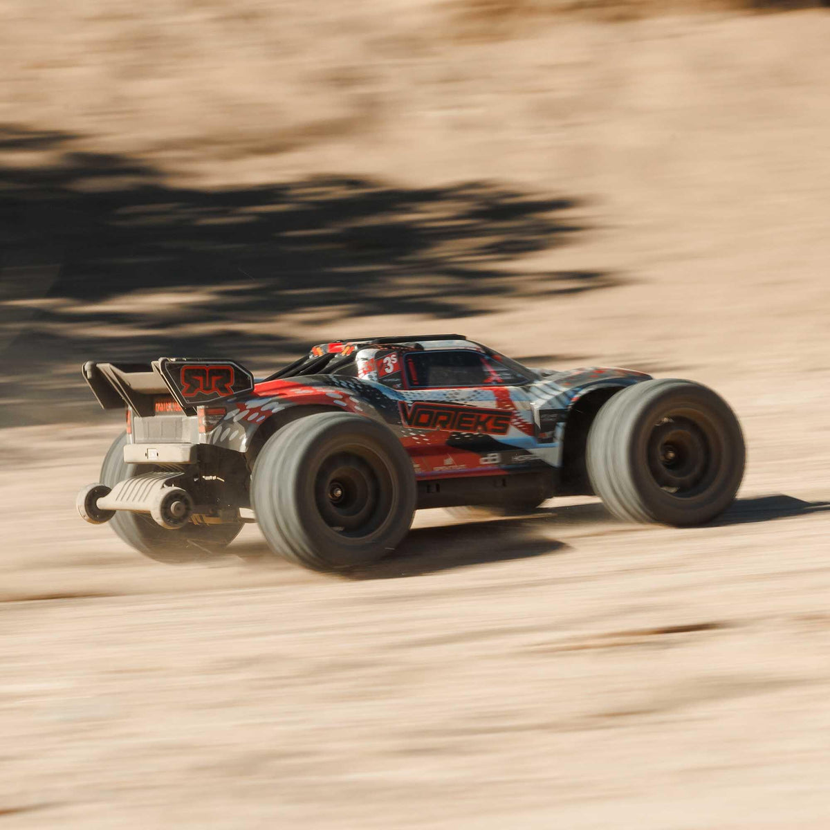 Arrma Vorteks 1/10 223S BLX brushless 4x4 stadium truck RTR rouge - ARA4305V4T1 - Breizh Modélisme.