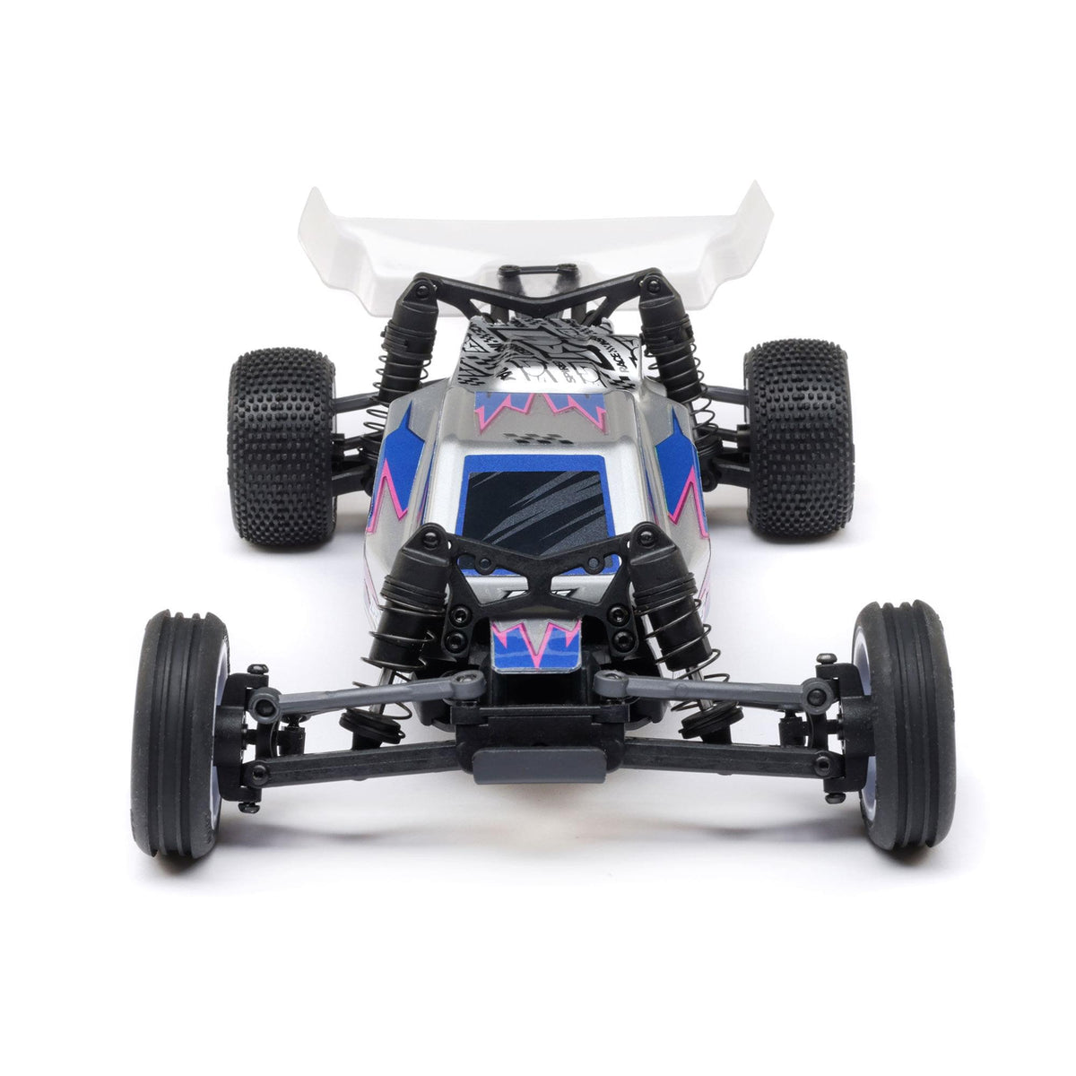 Buggy Losi 1/24 Micro-B 2WD RTR argent - LOS00007T2 - Breizh Modélisme.