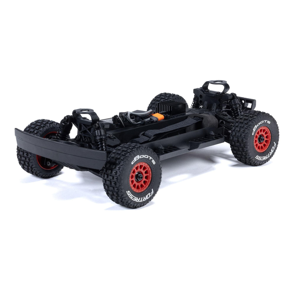 Arrma Mojave Grom Mega 1/16 380 4X4 Small Scale Desert Truck RTR rouge/noir - Breizh Modélisme.