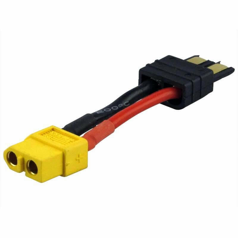 Adaptateur XT60 Femelle TRAXXAS Mâle - Breizh Modélisme.