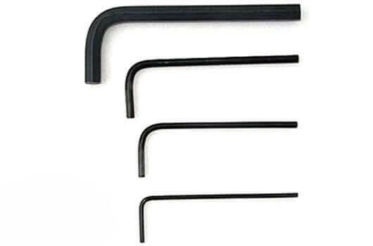 Clé hexagonale set - 1.5mm, 2mm, 2.5mm & 5mm TM116042 - Breizh Modélisme.