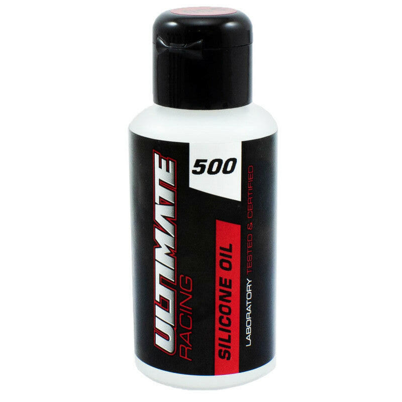 Huile Amortisseurs Ultimate Racing 500 CST 75ml - UR0750 - Breizh Modélisme.