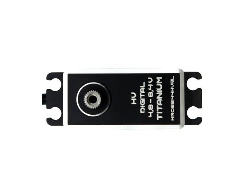 Servo de direction digital HV Brushless boîtier en aluminium 44kg / 0,08sec - Breizh Modélisme.