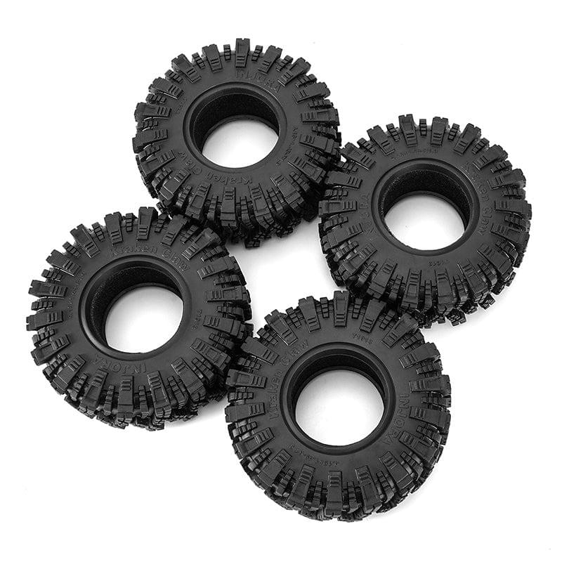 4 Pneus INJORA S3 Kraken Claw 1,9 4,19" OD M/T (4) (106*38mm) - YQT-1913" - Breizh Modélisme.
