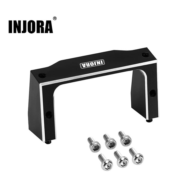 Support de servo en aluminium INJORA pour servo de série Losi Micro-B 1/24 - Breizh Modélisme.