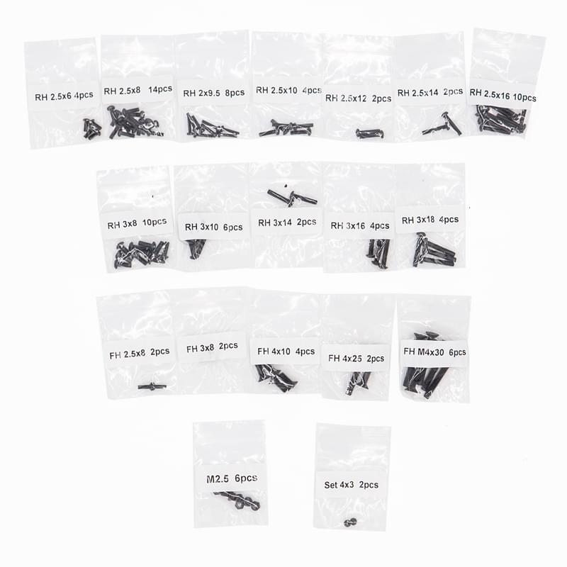Kit de visserie complet pour Funtek SBX