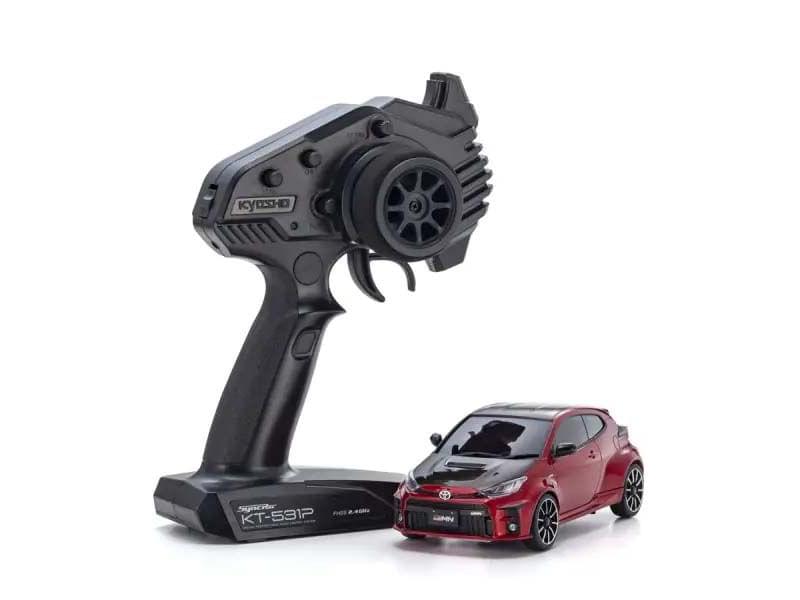 Mini-Z AWD Toyota GRMN Yaris Rally Package Rouge II (MA020-KT531P) K.32648MR - Breizh Modélisme.