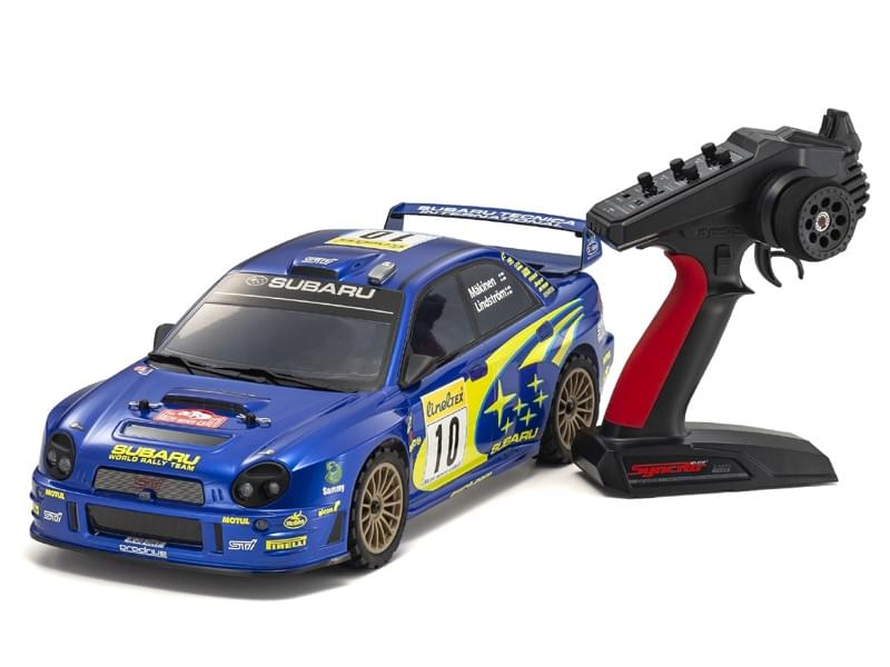 Kyosho Fazer Rally FZ02-R Subaru Impreza WRC 2002 1/10 Readyset - 34481T1B - Breizh Modélisme.