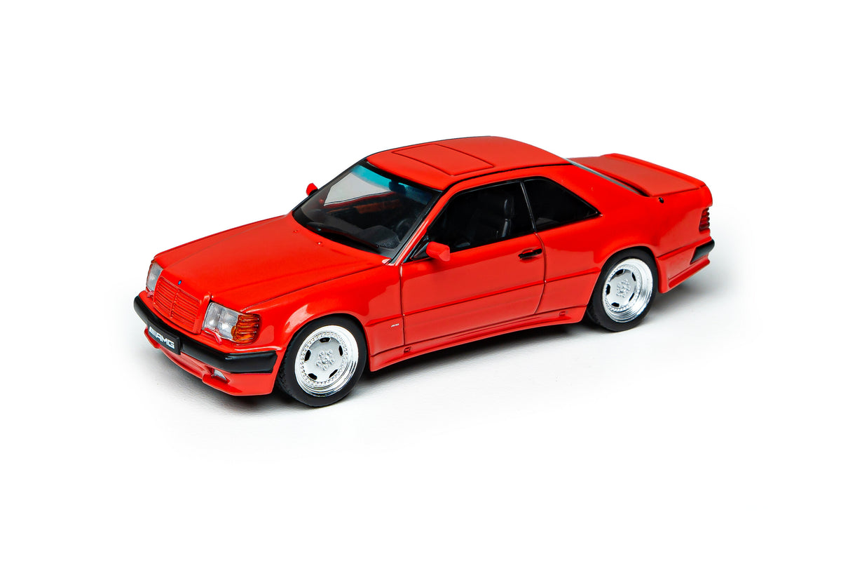 Voiture miniature 1/43 Mercedes-Benz 300CE 6.0 AMG « The Hammer » Widebody Rouge 1988 Solido S4318902