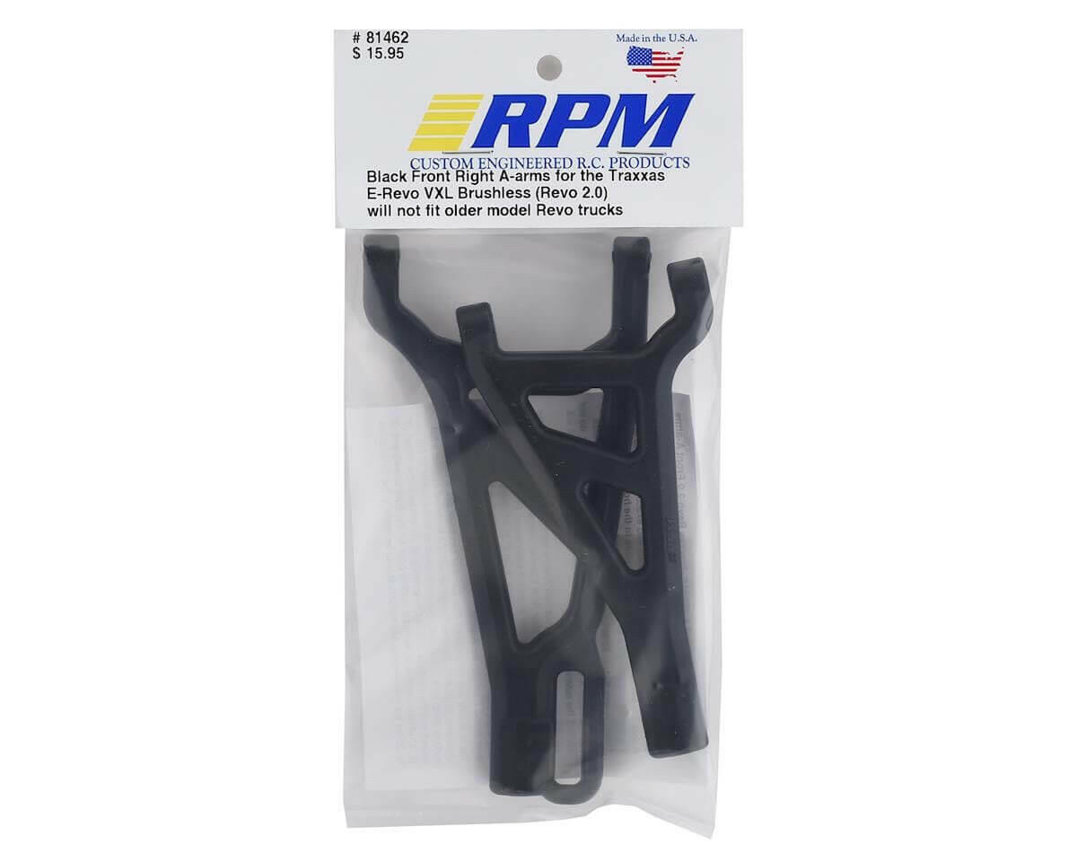 Bras de suspension renforcés Avant Droit Traxxas E Revo 2.0 - RPM 81462 / TRX8631 - Breizh Modélisme.