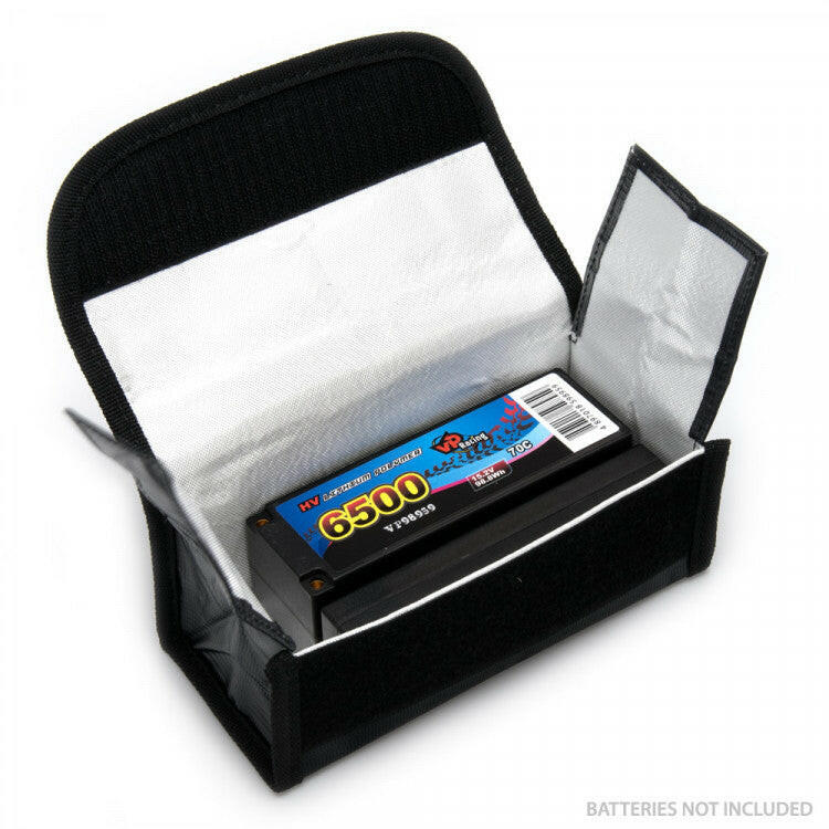 Sac de charge pour Batterie Lipo 185x75x60mm - Safe lipo bag - Breizh Modélisme.