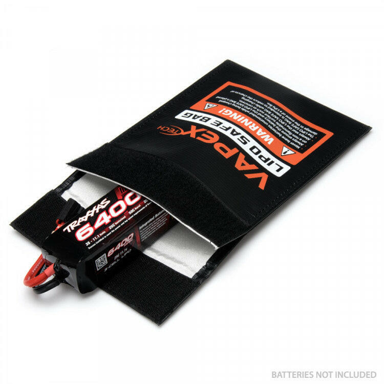 Sac de Protection pour Batterie Lipo 22,5 x 17,5 cm - Lipo Safe bag - Breizh Modélisme.
