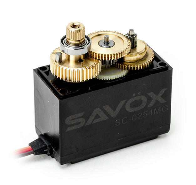 Servo Savox SC-0254MG Plus Standard Digital 7,2kg pour Voitures 1/10 - Breizh Modélisme.