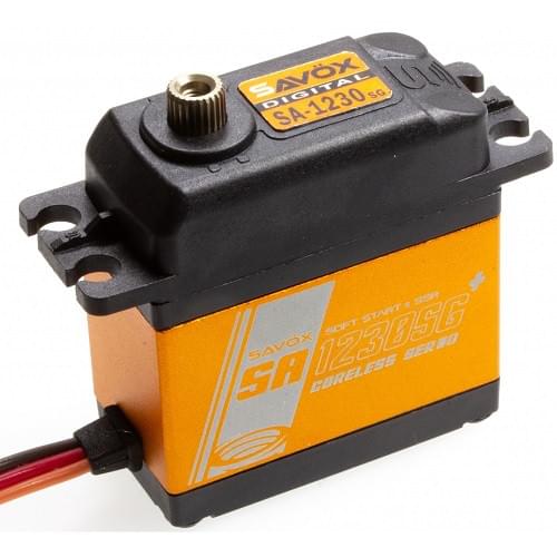 Servo standard Savox Digital SA-1230SG+ 36kg.cm, 0.16s - Breizh Modélisme.