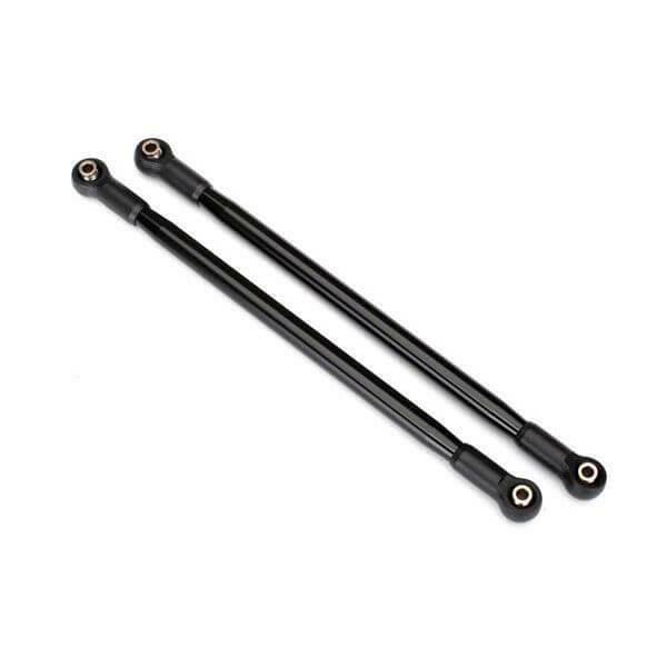 Biellettes de suspension aluminium arrières anodisées noir (x2) - Traxxas 8542T - Breizh Modélisme.