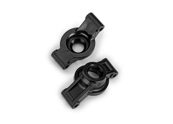 Blocs de direction noirs (paire) Mini Maxx - Traxxas 10736-BLK - Breizh Modélisme.