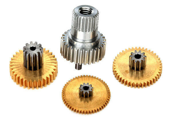 Pignons de servos métal (pour servo étanche 2080/2080X) - Traxxas 2082X - Breizh Modélisme.