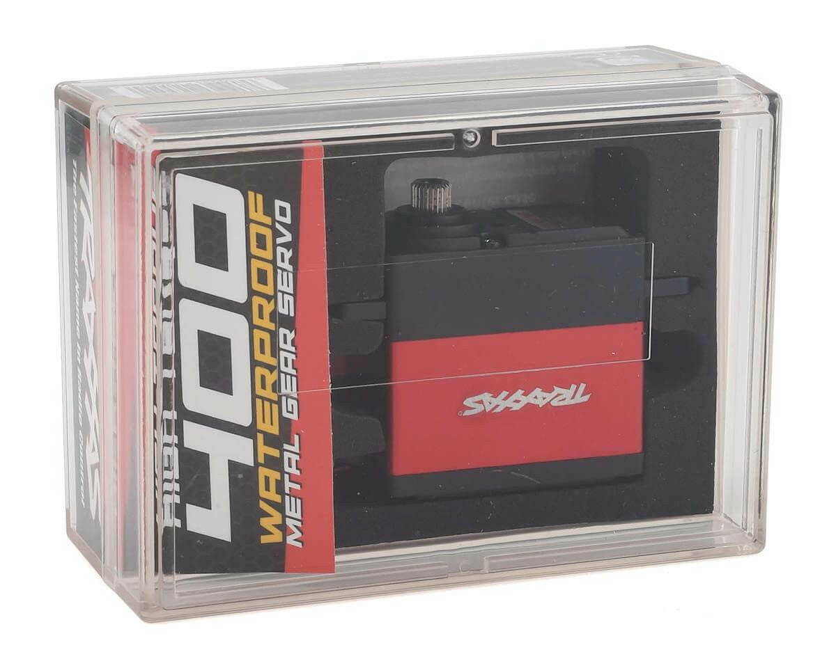 Servo Traxxas 2255 Digital Brushless 29Kg étanche, pignons métal - Breizh Modélisme.