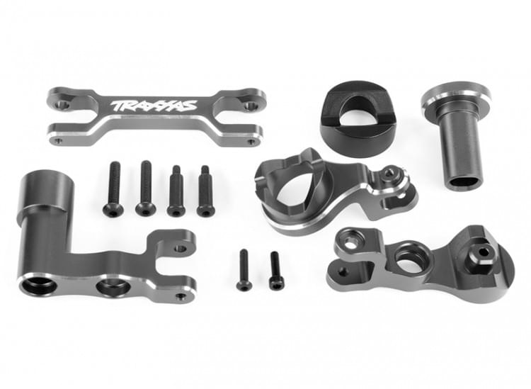 Traxxas 7843 Renvoi de servo en alu anodisé gris - Breizh Modélisme.