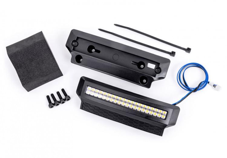 Traxxas 9692 Pare choc avant avec leds pour Traxxas Sledge - Breizh Modélisme.