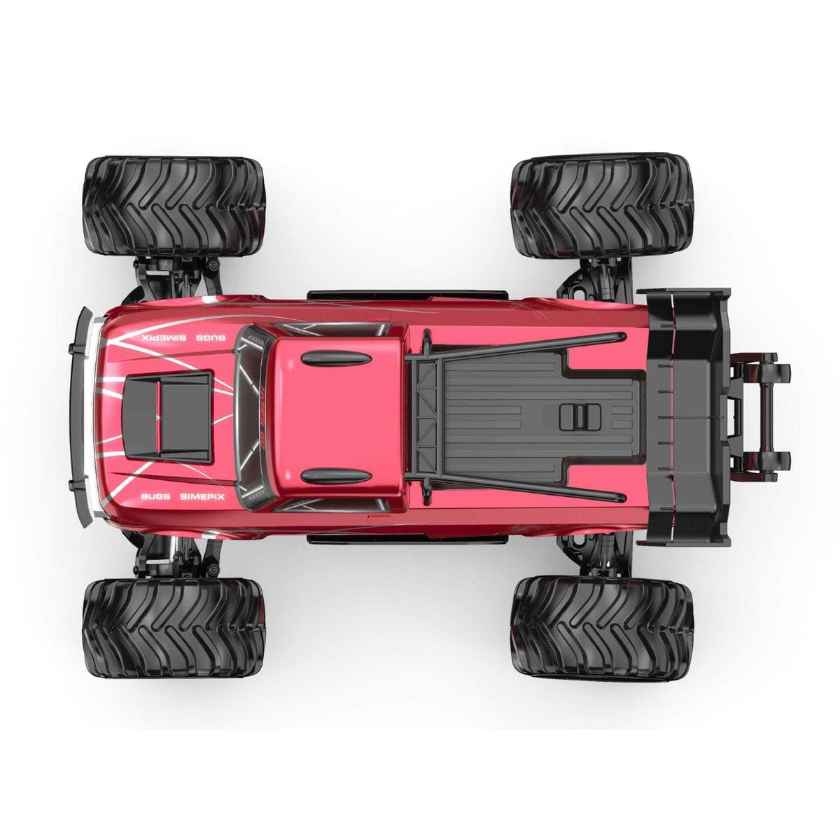 Monster truck brushless 4WD RTR MJX Hyper GO 10210 rouge 1/10
