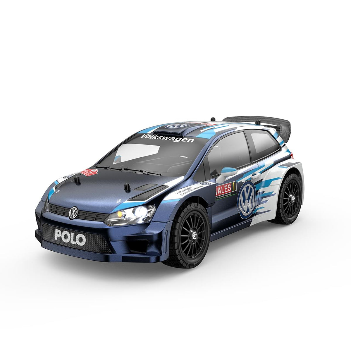 Voiture de rallye Volkswagen Polo R WRC 4WD RTR MJX Hyper GO 14304 1/14